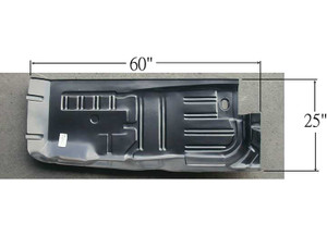 Sherman Parts - Lh Complete Floor (60 In. X 20 In.) Mustang 7173 - 469-46CL