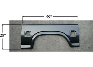 Sherman Parts - Whl Opng Pnl Left 8086 Ford Pu - 575-59AL