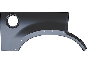 Sherman Parts - Rh Body Side Panel Above Rear Wheel W/ Molding Holes Ford Explorer 0205 - 584C-59AR