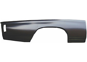 Sherman Parts - Rh Quarter Panel Skin Lower Half 2 Door 21 In. X 77 In. Chevelle/malibu 7072 - 708-50R