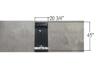 Sherman Parts - Trunk Floor Center Cutlass 6667; Gto/lemans/tempest 6467 (modify For Skylark 67) - 793-76C