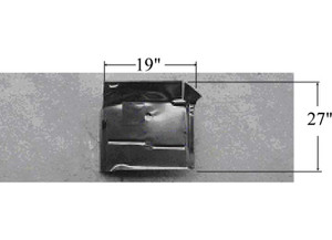 Sherman Parts - Lh Cab Floor Panel Chevy/ P/u 6772; Blazer/jimmy 6972 - 897-40L