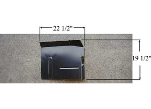 Sherman Parts - Rh Cab Floor Front Sec Chevy/ P/u 7387; Blazer/jimmy/suburban 7391 - 898-40R