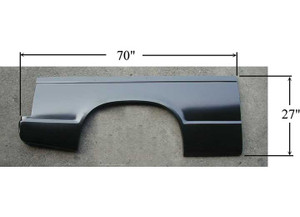 Sherman Parts - Rh Quarter Panel Skin 2 Door Blazer/jimmy 8394 - 905-50BR