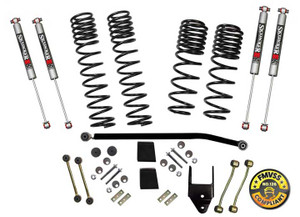 Skyjacker Suspension - 18c Jeep Wrangler Jl 3.54 Lift Dual Rate Long Travel Sprgs Inc (4) M95 Shocks Adj Frt Trackbar - JL40BPMLT