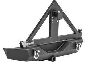 Smittybilt - 0718 Wrangler Jk 2/4dr Xrc Tire Carrier For Part#76856; Black; Box 2 Of 2 - 76856-02