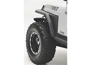 Smittybilt - 9706 Wrangler Tj/lj Xrc Armor Front Tube Fenders W/3in Flare; Black Textured - 76873