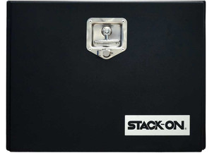 STACK-ON - Stackon Underbody Truck Box  24in. Metal Black Gas Shock Lid 6.93 Cu. Ft. - UBGS-2417-BS-DS