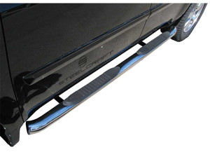 Steelcraft Automotive - 23c Honda Pilot 3in Round Sidebars Black - 255140