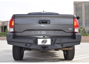 Steelcraft Automotive - 1623 Tacoma Fine Textured Black Elevation Bumper - 65-23420
