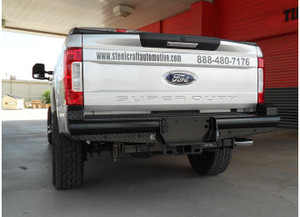 Steelcraft Automotive - 17c F250/f350/f450/f550 Super Duty Heavy Duty Rear Replacement Bumper Black - HD21380