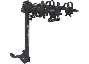 Swagman - Bike Rack Hitchmount 11/4in 2in  Titan Four 4 Bike Folding - 63410