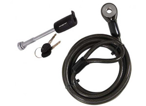 Swagman - Bike Rack Accessory  1/2in Cable & Hitch Lock Kit For 11/4in Receivers - S64031