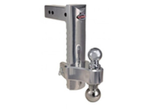 Trimax Locks - 12 Pin & Clip Aluminum Drop Hitch For 21/2 Receivers Includes Dual Balls - TRZ12ALHD