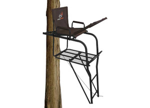 Trophy Treestands - Maxgrip Elite (highview)  18.5ft Single Person Ladderstand - HVL110