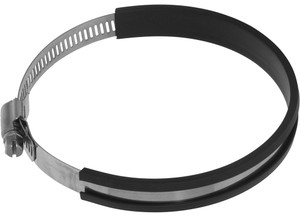 ULTRA LEGS - Rubbercoated Hose Clamp Adj 1113in Diameter Mnting Brkt Hd Ss For Trailer Auto Marine/utility Use - 3006.6848
