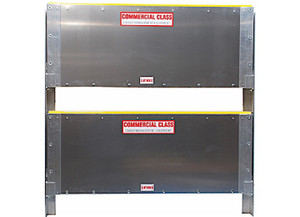 Unique Truck Accessories - Ford Transit Van Folding Shelf Assy 18in Deep X 48in Long 2 Shelves Per Assy - HFS1848T