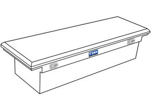 UWS - United Welding Services - 70in Deep Low Profile Prograde Steel Toolbox - PGS-SD70-LP