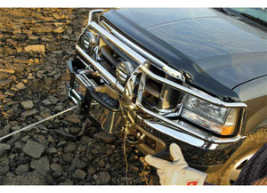 Warn - 0507 Ford Hd Ss Trans4mer Grille Guard - 69675