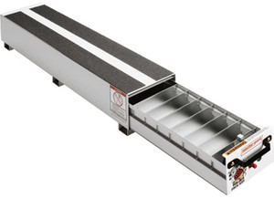 Weather Guard - Pack Rat Drawer Unit 48 X 101/4 X 91/2in  With 6 Dividers  White Steel Finish - 305-3