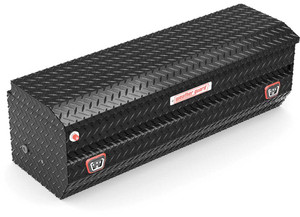 Weather Guard - Aluminum Allpurpose Chest Full 10.0 Cu Ft  Gloss Black Finish - 634-5-04