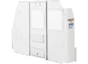 Weather Guard - Express/savana/ford Eseries Fullsize Screen Bulkhead 70 X 521/4 X 8.38in  White Powdercoated - 96102-3-01