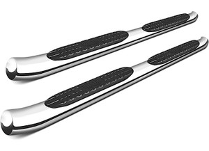 Westin Automotive - 15c F150 Supercrew/17c F250/f350 Crew Cab Pro Traxx 4in Oval Step Bar  Stainless Steel - 21-23940
