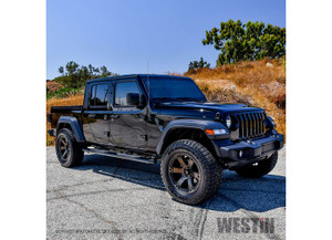 Westin Automotive - 20c Gladiator Black Pro Traxx 5 Oval Nerf Step Bars - 21-54165