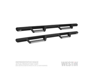 Westin Automotive - 19c Silverado/sierra 1500/20c 2500/3500 Hd Dbl Cab Txt Black Hdx Stainless Drop Nerf Bars - 56-141252