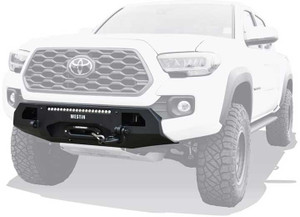 Westin Automotive - 1623 Tacoma Pro Series Mid Width Front Bumper Textured Black - 58-311045