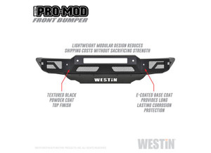 Westin Automotive - 1421 Tundra Promod Front Bumper Textured Black - 58-41035