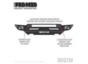 Westin Automotive - 1623 Tacoma Promod Front Bumper Textured Black - 58-41045