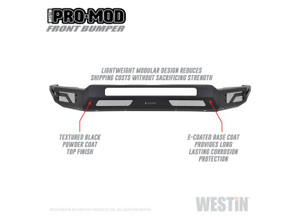 Westin Automotive - 19c Ranger Promod Front Bumper Textured Black - 58-41085
