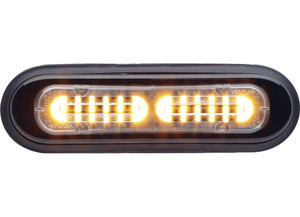Whelen Engineering Co. - Tseries Linear Superled Lighthead Surface Mount Duo  Amber/white - TSS0F