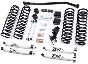 Zone Offroad - (kit) 07c Jeep Wrangler 2dr 4in Suspension Kit - J14