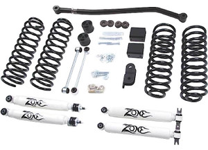 Zone Offroad - 0717 Jeep Jk 4dr 4in Box Kit(shocks Not Included) - ZONJ1411