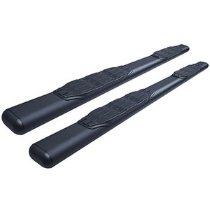 Go Rhino - Universal 5in  80in Long  Textured Black Side Bars Sidesteps (brkt Sold Sep) - 10580T