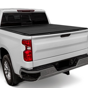 Access Bed Covers - 22c Maverick 4ft 5in Box Folding Hard Cover Black Urethane - B3010079