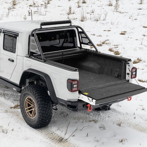 BedRug - 20c Gladiator 2pc Allows Full Use Of Trunk Bedrug Bedliner - BRJ20SBK