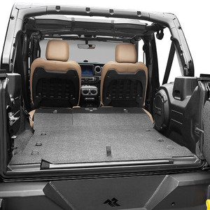 BedRug - 0406 Wrangler Unlimited 5pc Rear Composite Cargo Kit Gray Bedtred (includes Tailgate & Tub Liner) - BTLJ04R