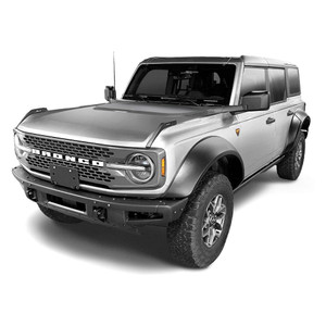 Bushwacker - 21c Bronco 4dr Fender Flare Extendafender Style 4 Piece - 20961-02