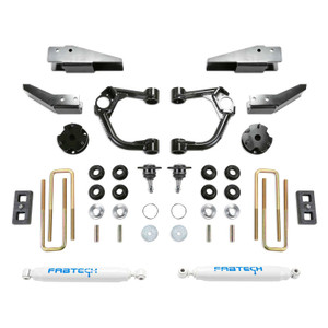 Fabtech - 19c Ford Ranger 4wd 3.5in Balljoint Uca Sys W/rear Performance Shocks W/ Intrusion Beam Kit - K2323