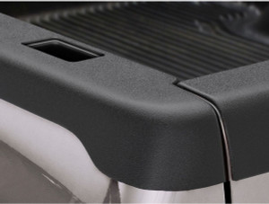 Husky Liner - 9906 Silverado 1500 (ex Flareside) Bed Rail Caps Smoothback Black - 2888007