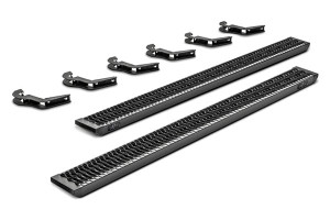 N-Fab - 17c Silv/sierra 2500/3500 (diesel) Reg Cab Txt Blk Cab Length Growler Fleet - GFC17RC-TX