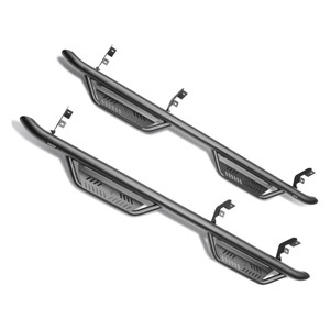 N-Fab - 22c Frontier Crew Cab All Beds Podium Lg Step Systems Textured Black - HPN2273CC-TX