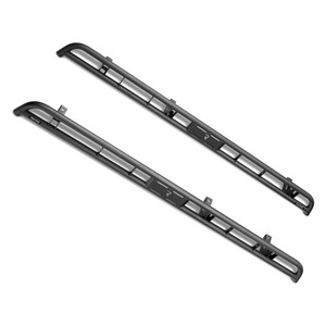 N-Fab - 19c Gladiator 4 Door Truck 1.75 Textured Black Full Length Rkr Rails (no Steps) - J194TRKR