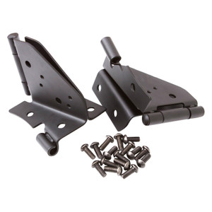 Rampage - Windshield Hinges 7695 Jeep Cj & Wrangler Black - 7603