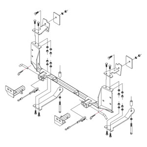 Roadmaster - Tow Bar Mntg Brkt Kit - 3160-1B