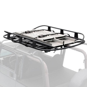 Smittybilt - 9706 Wrangler Tj Src Roof Rack; 300 Lb Rating; Black Textured - 76713