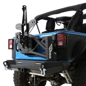 Smittybilt - 0718 Wrangler Jk 2/4 Door Xrc Gen2 Bolt On Tire Carrier - 76857